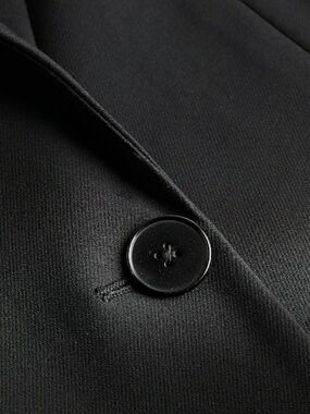 Express Women's Black Single-Button Blazer